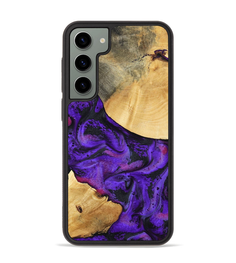 Galaxy S23 Plus Wood Phone Case - Inez (Purple, 799490)