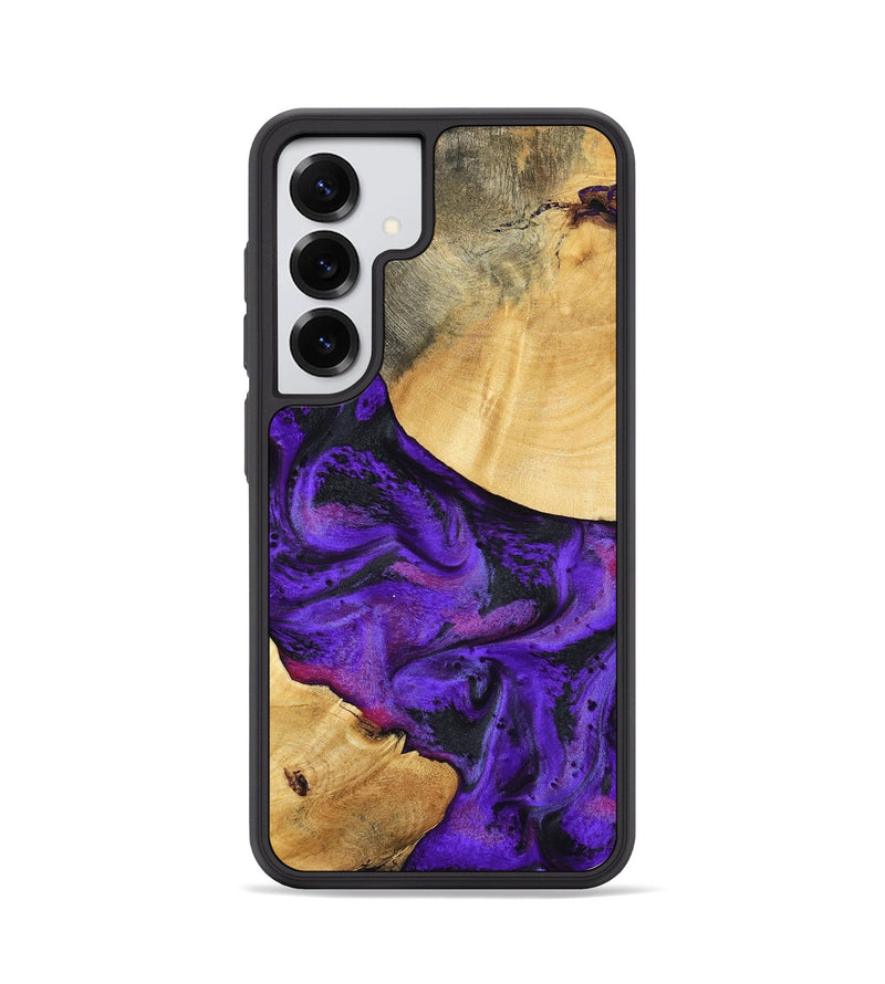Galaxy S25 Wood Phone Case - Inez (Purple, 799490)