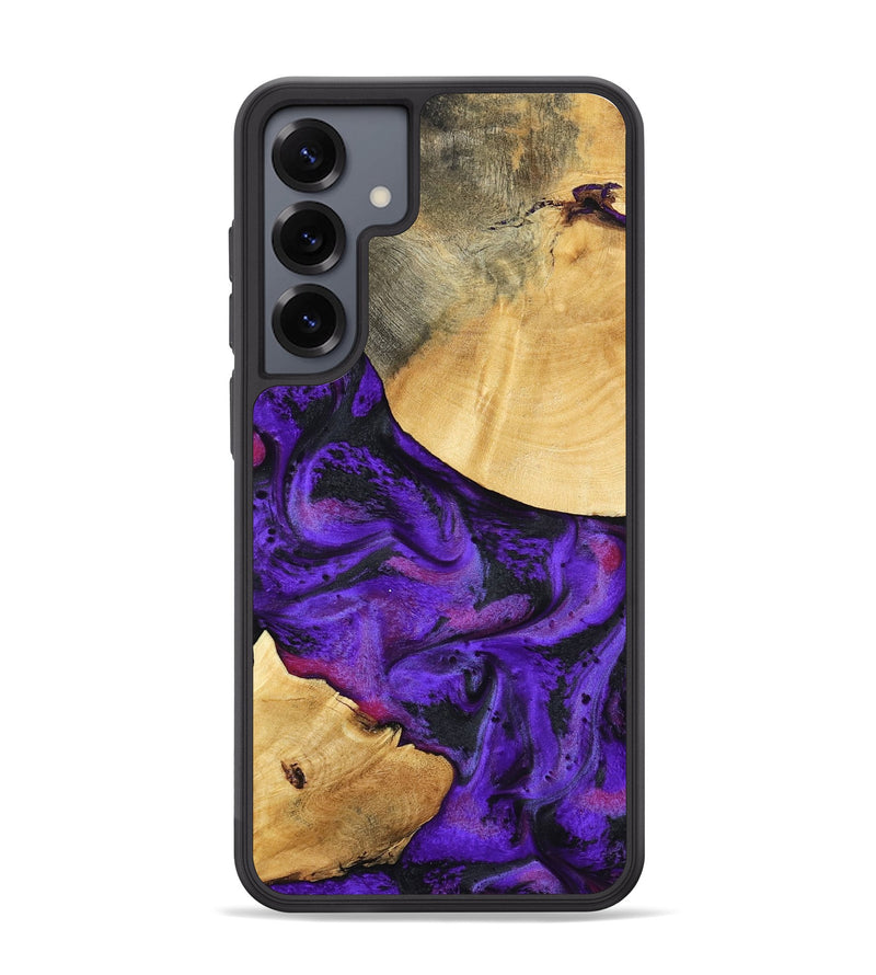 Galaxy S25 Plus Wood Phone Case - Inez (Purple, 799490)