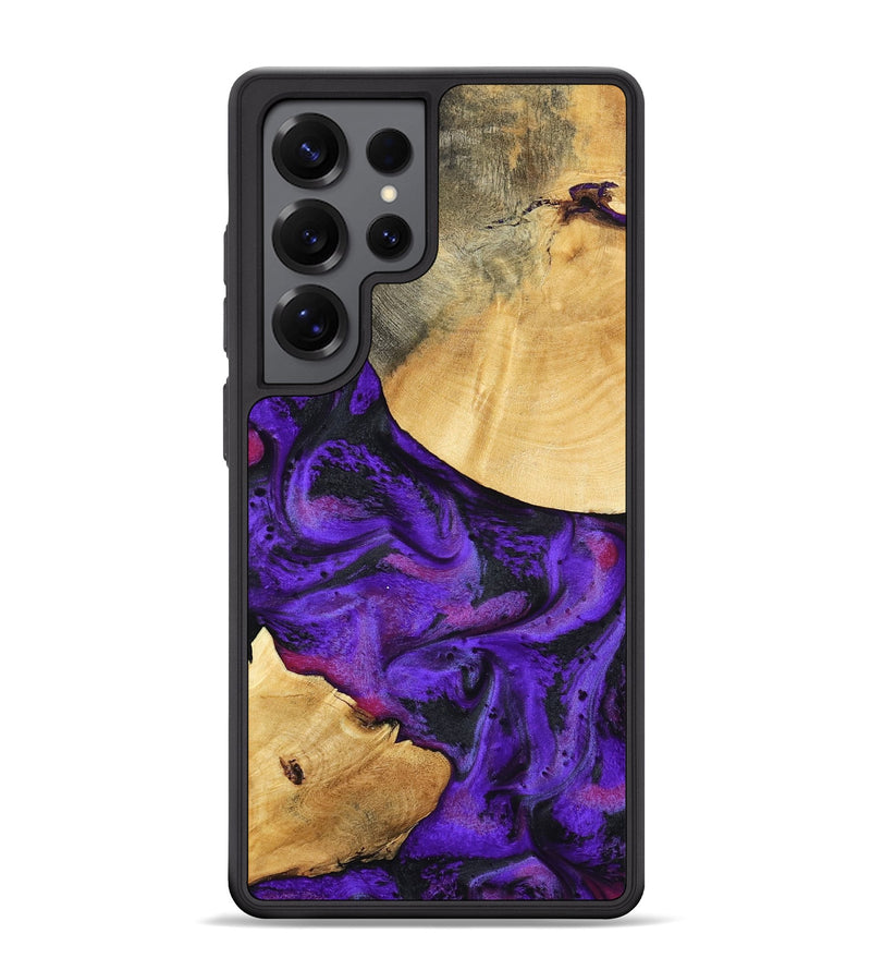Galaxy S25 Ultra Wood Phone Case - Inez (Purple, 799490)