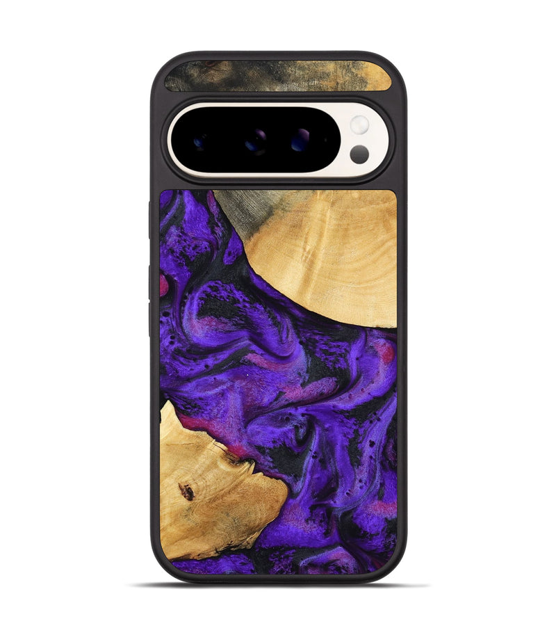 Pixel 9 Pro Wood Phone Case - Inez (Purple, 799490)