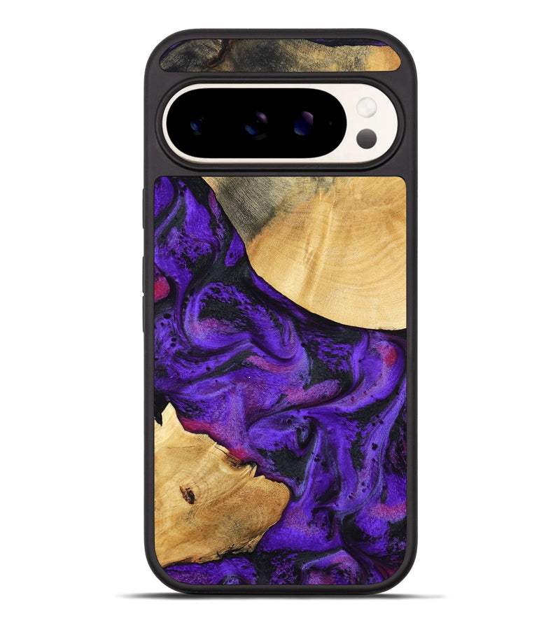Pixel 9 Pro XL Wood Phone Case - Inez (Purple, 799490)