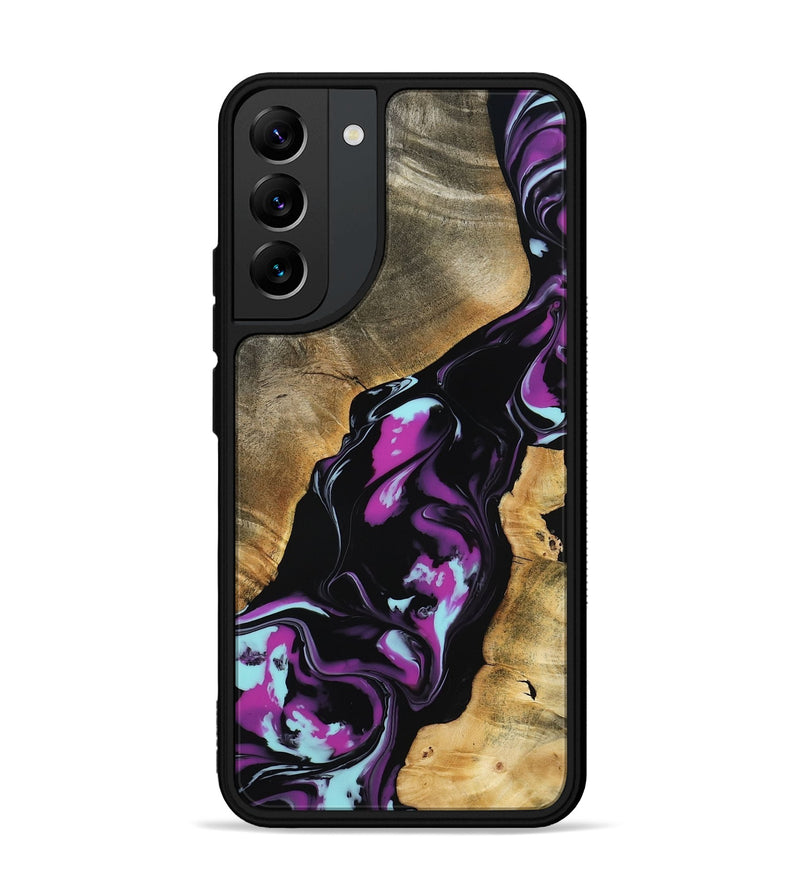 Galaxy S22 Plus Wood Phone Case - Nita (Purple, 799491)