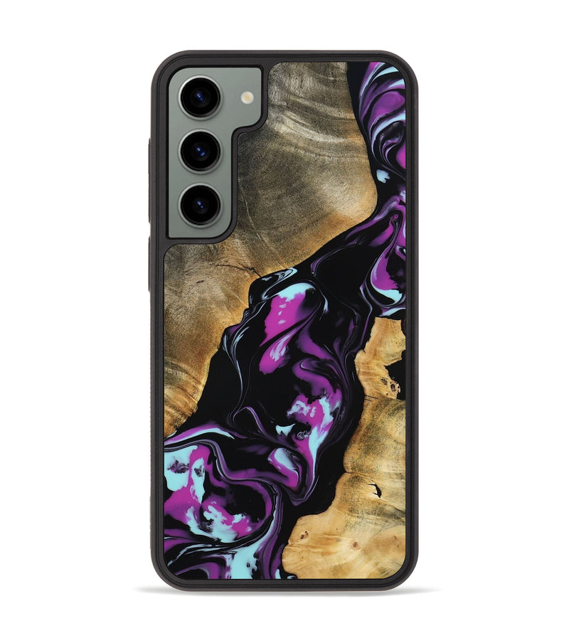 Galaxy S23 Plus Wood Phone Case - Nita (Purple, 799491)