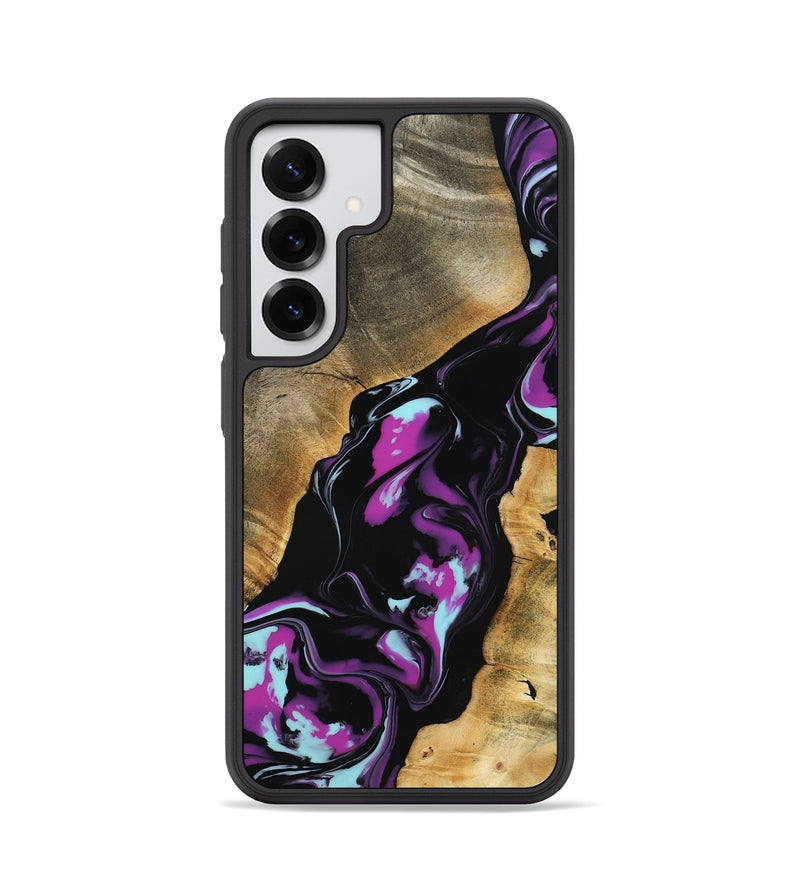 Galaxy S25 Wood Phone Case - Nita (Purple, 799491)