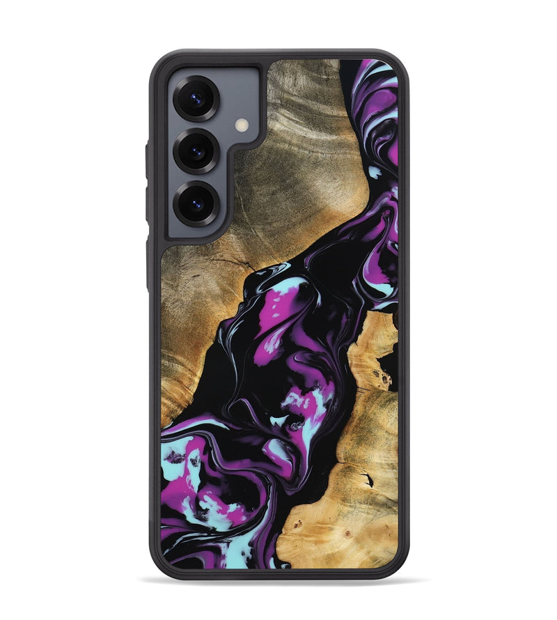Galaxy S25 Plus Wood Phone Case - Nita (Purple, 799491)