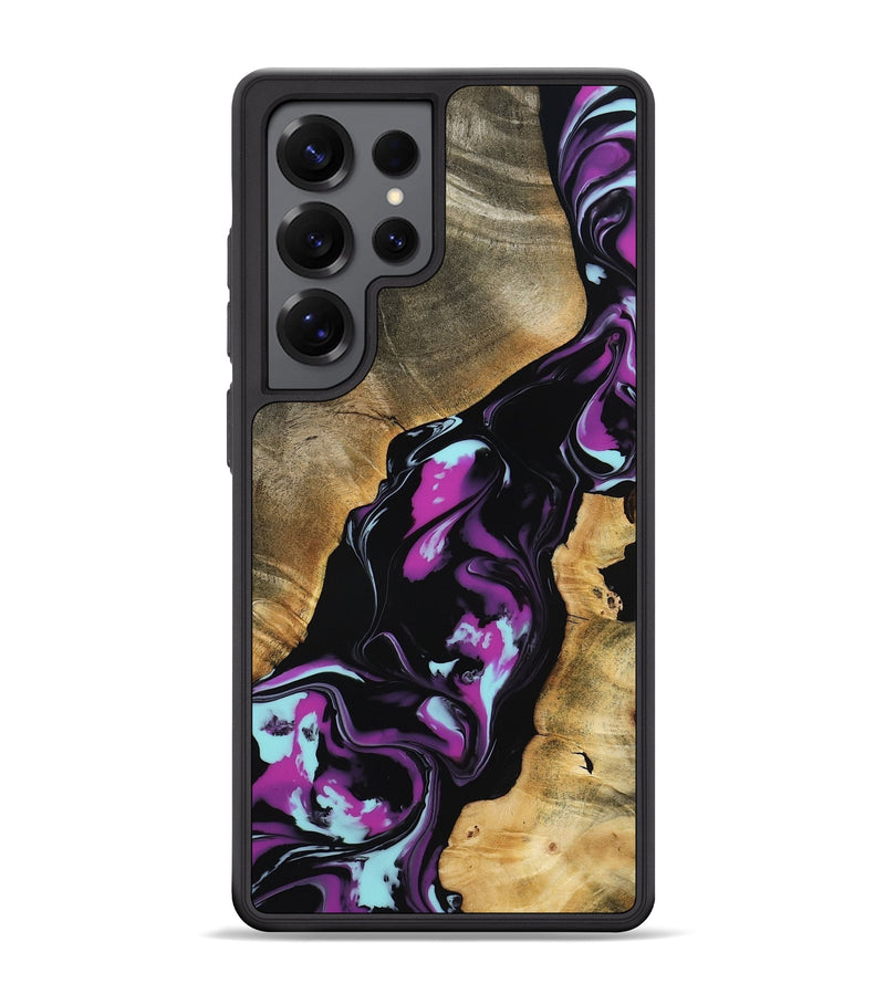 Galaxy S25 Ultra Wood Phone Case - Nita (Purple, 799491)
