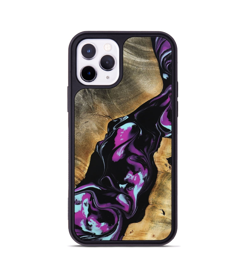iPhone 11 Pro Wood Phone Case - Nita (Purple, 799491)