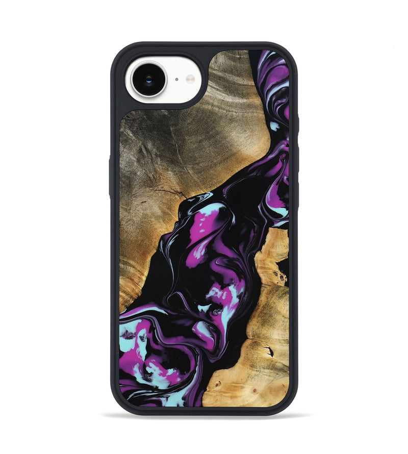 iPhone 16e Wood Phone Case - Nita (Purple, 799491)