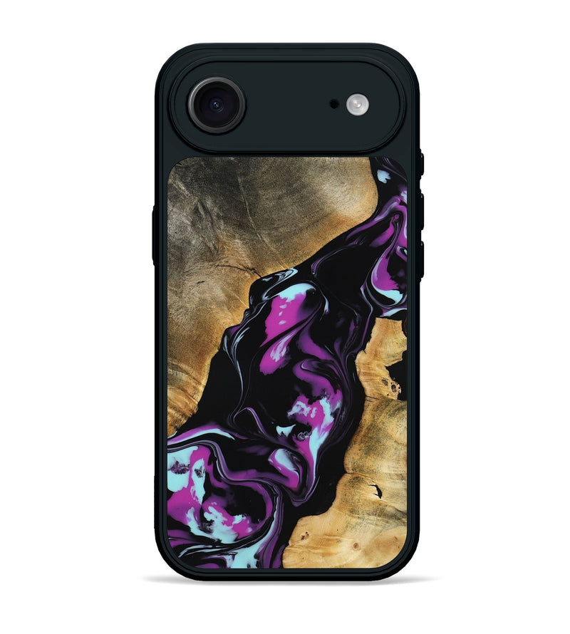 iPhone 17 Air Wood Phone Case - Nita (Purple, 799491)