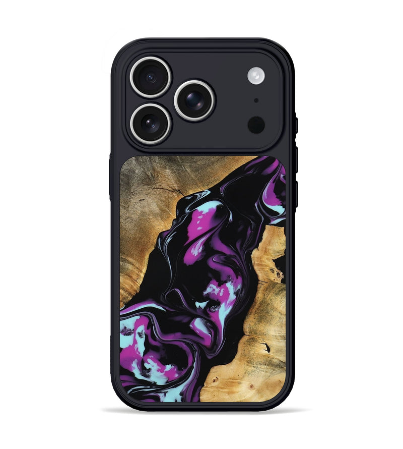 iPhone 17 Pro Wood Phone Case - Nita (Purple, 799491)