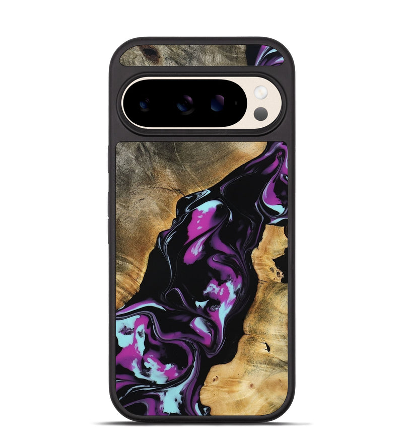 Pixel 10 Wood Phone Case - Nita (Purple, 799491)