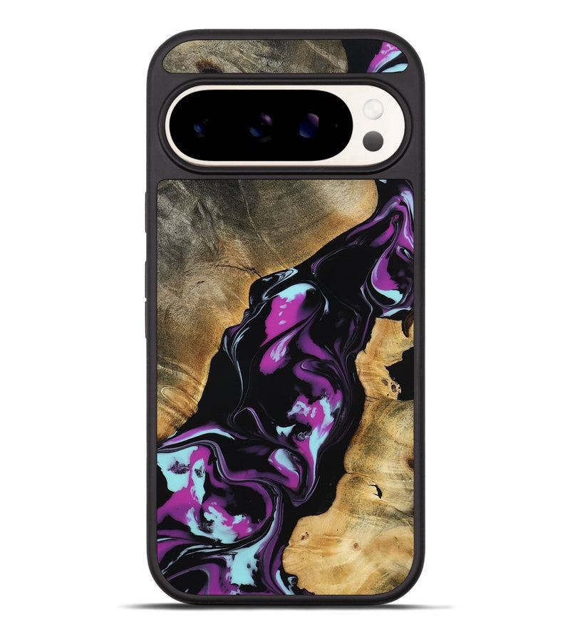 Pixel 9 Pro XL Wood Phone Case - Nita (Purple, 799491)