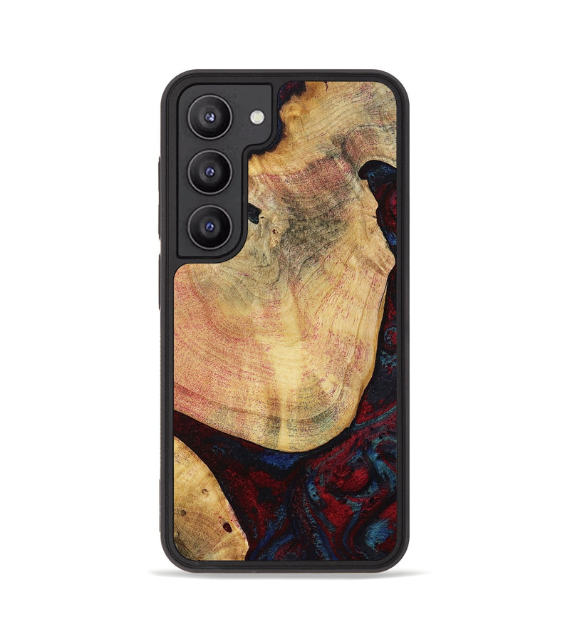 Galaxy S23 Wood Phone Case - Charley (Red, 799495)