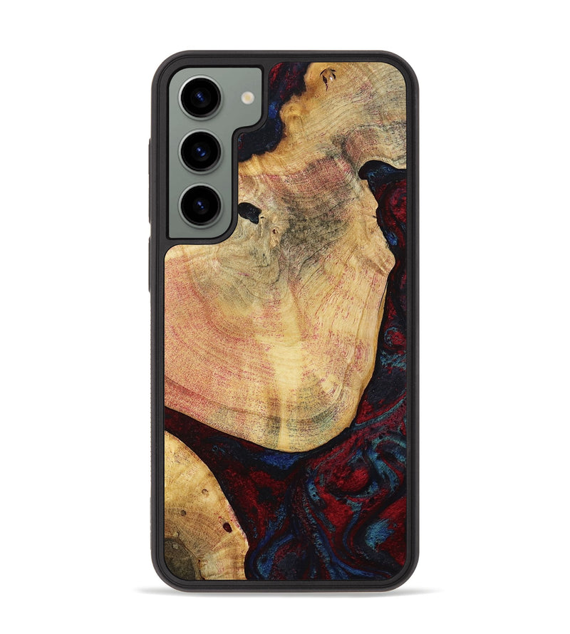 Galaxy S23 Plus Wood Phone Case - Charley (Red, 799495)