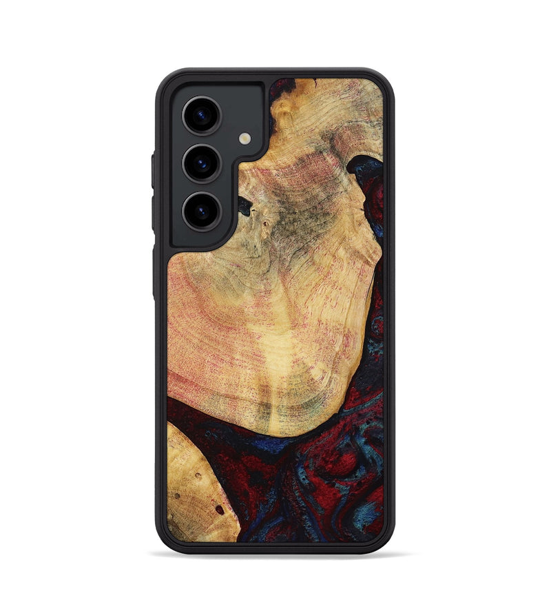 Galaxy S24 Wood Phone Case - Charley (Red, 799495)