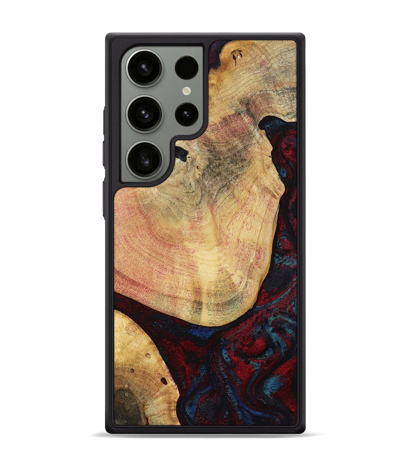 Galaxy S24 Ultra Wood Phone Case - Charley (Red, 799495)