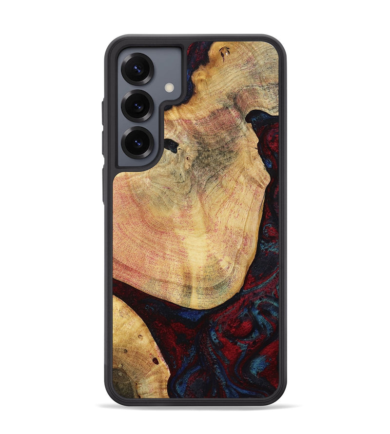 Galaxy S25 Plus Wood Phone Case - Charley (Red, 799495)