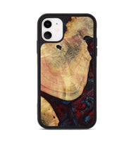 iPhone 11 Wood Phone Case - Charley (Red, 799495)