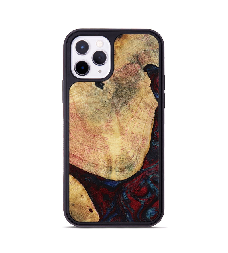 iPhone 11 Pro Wood Phone Case - Charley (Red, 799495)