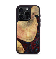 iPhone 15 Pro Wood Phone Case - Charley (Red, 799495)