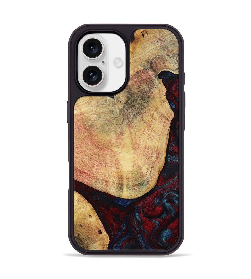 iPhone 17 Wood Phone Case - Charley (Red, 799495)