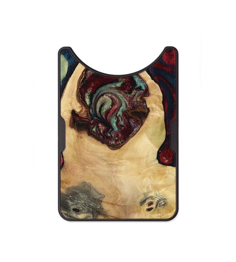 Alloy Wood Wallet - Jeffrey (Red, 799496)