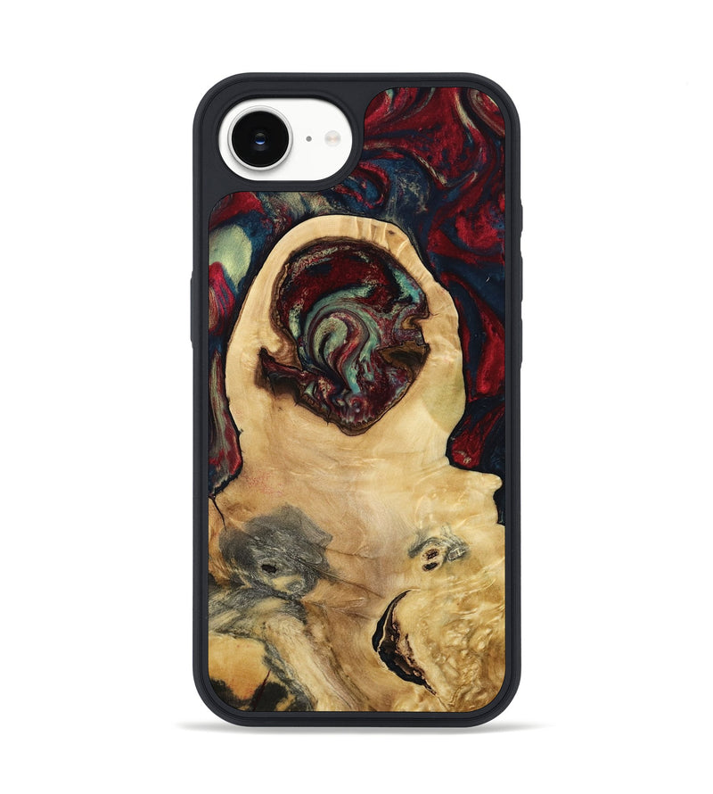 iPhone 16e Wood Phone Case - Jeffrey (Red, 799496)