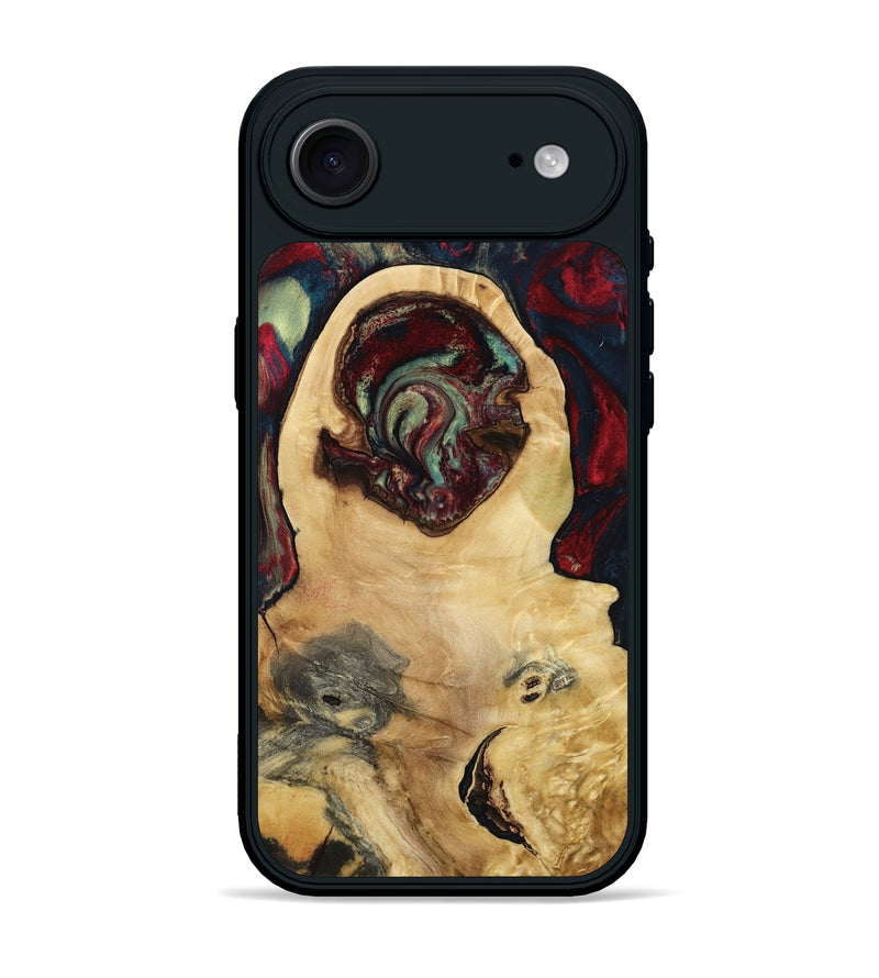 iPhone 17 Air Wood Phone Case - Jeffrey (Red, 799496)