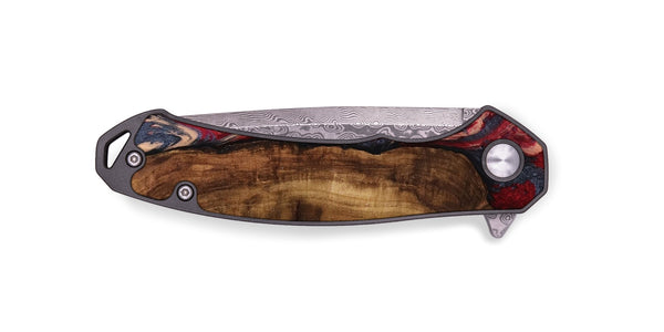 EDC Wood Pocket Knife - Avah (Red, 799497)