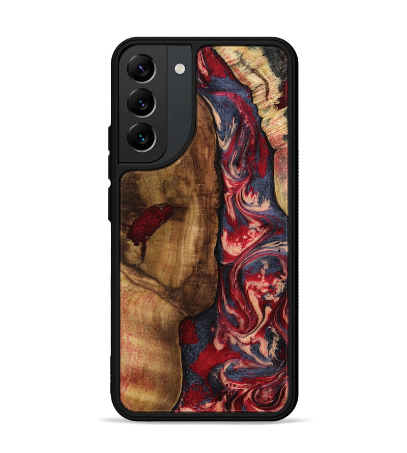 Galaxy S22 Plus Wood Phone Case - Avah (Red, 799497)