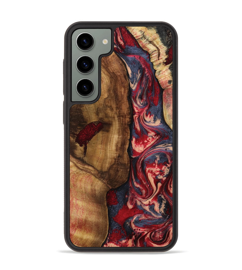 Galaxy S23 Plus Wood Phone Case - Avah (Red, 799497)