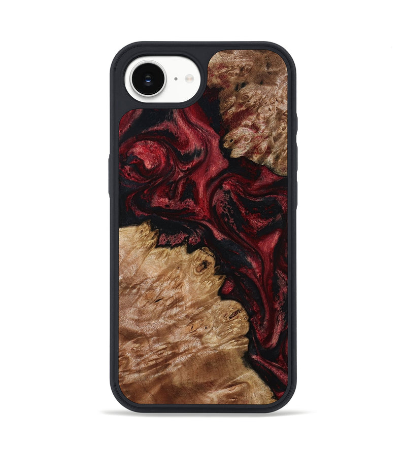 iPhone 16e Wood Phone Case - Lee (Red, 799498)