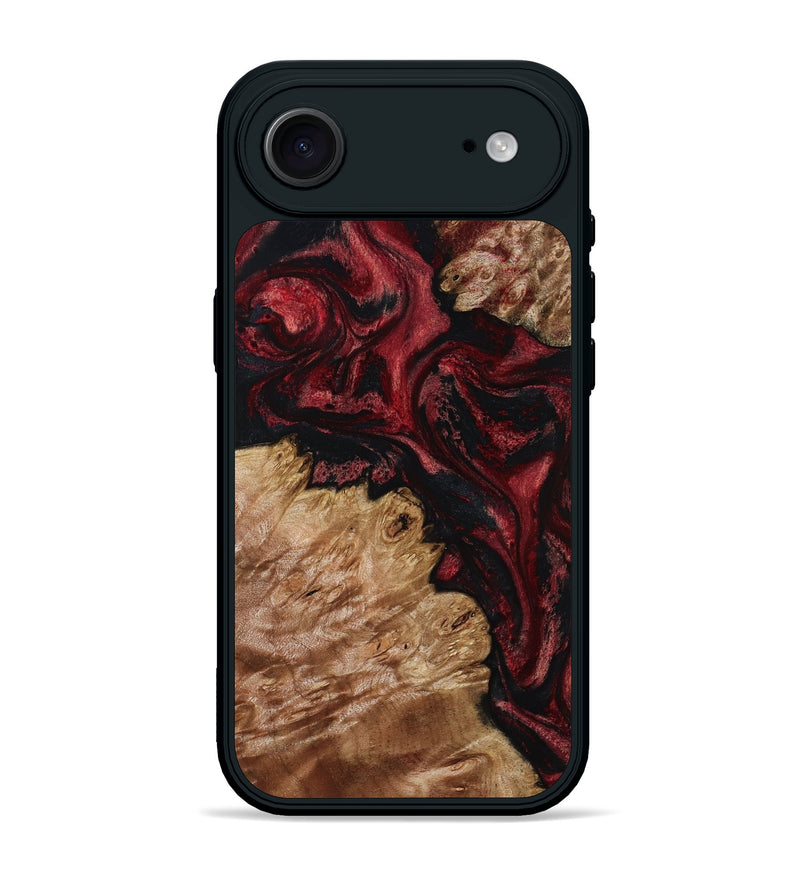 iPhone 17 Air Wood Phone Case - Lee (Red, 799498)