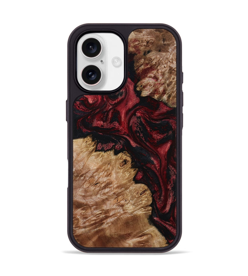 iPhone 17 Wood Phone Case - Lee (Red, 799498)