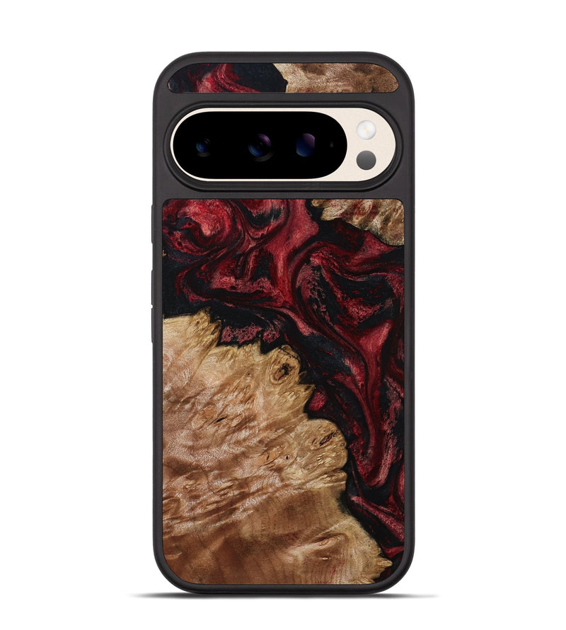 Pixel 10 Wood Phone Case - Lee (Red, 799498)