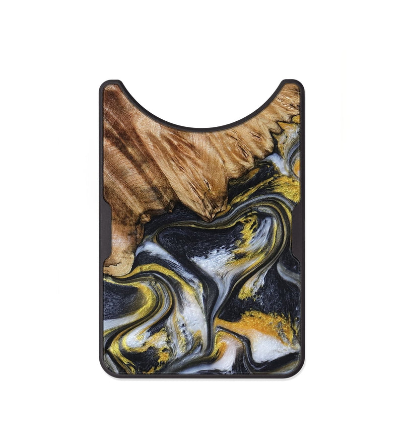 Alloy Wood Wallet - Daniela (Black & White, 799500)