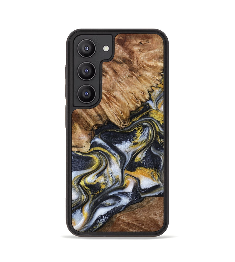 Galaxy S23 Wood Phone Case - Daniela (Black & White, 799500)