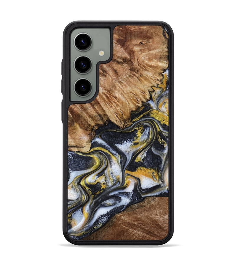 Galaxy S24 Plus Wood Phone Case - Daniela (Black & White, 799500)