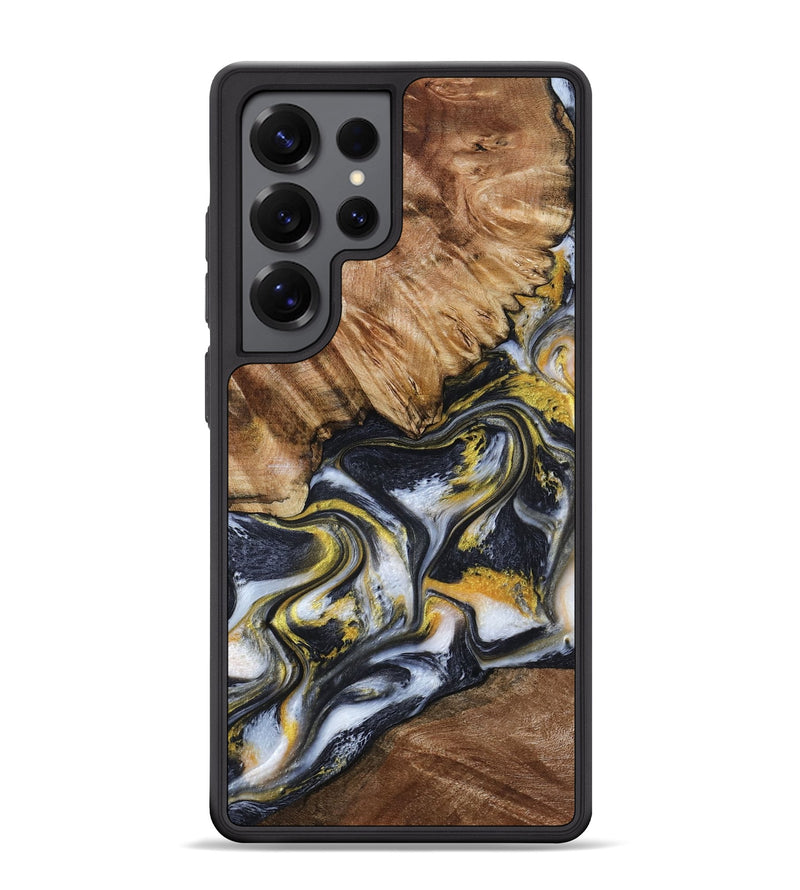 Galaxy S25 Ultra Wood Phone Case - Daniela (Black & White, 799500)