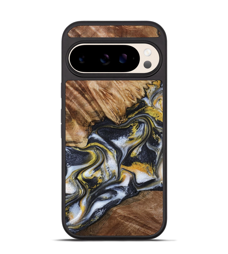 Pixel 10 Wood Phone Case - Daniela (Black & White, 799500)