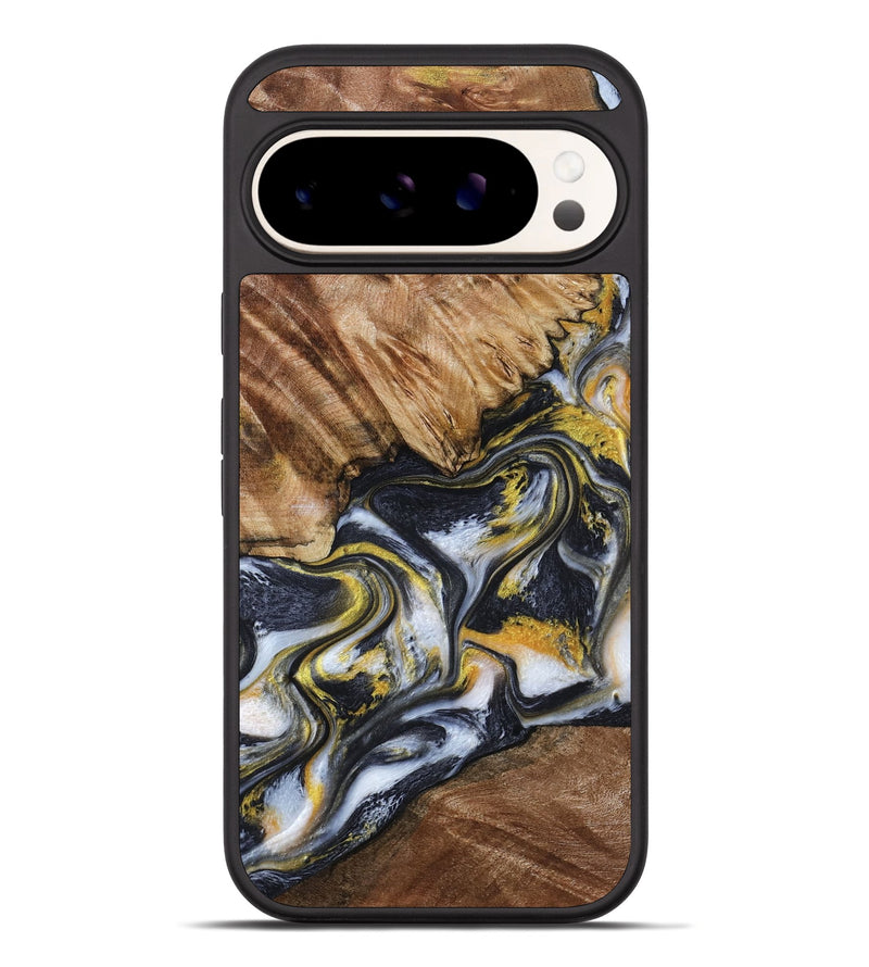Pixel 10 Pro XL Wood Phone Case - Daniela (Black & White, 799500)