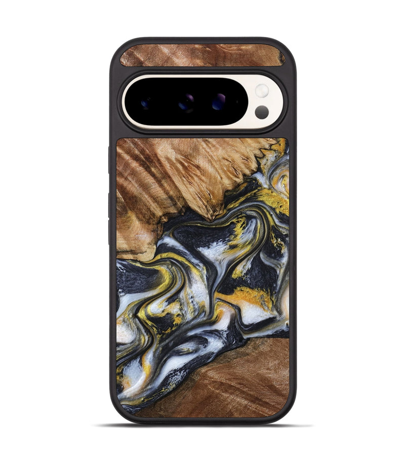 Pixel 9 Pro Wood Phone Case - Daniela (Black & White, 799500)