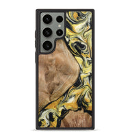 Galaxy S23 Ultra Wood Phone Case - Fiona (Black & White, 799503)