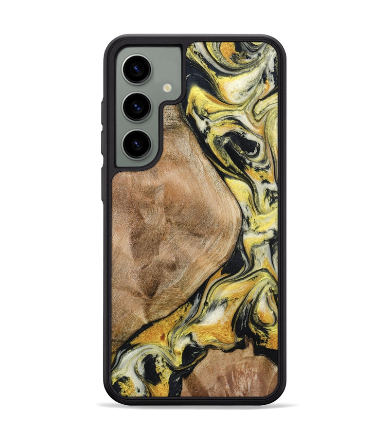 Galaxy S24 Plus Wood Phone Case - Fiona (Black & White, 799503)