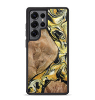 Galaxy S25 Ultra Wood Phone Case - Fiona (Black & White, 799503)