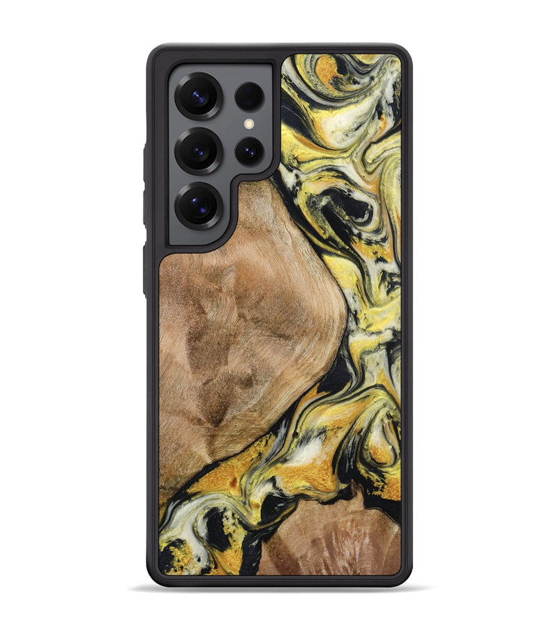 Galaxy S25 Ultra Wood Phone Case - Fiona (Black & White, 799503)