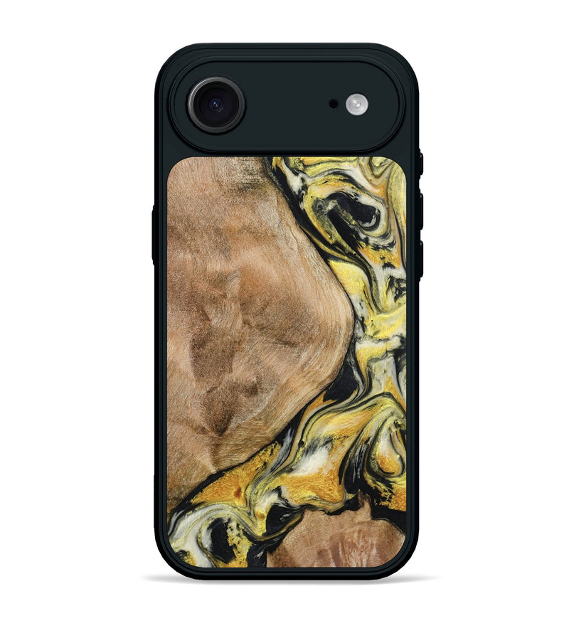 iPhone 17 Air Wood Phone Case - Fiona (Black & White, 799503)