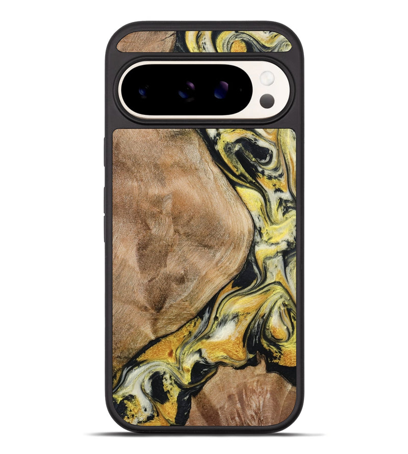 Pixel 10 Pro XL Wood Phone Case - Fiona (Black & White, 799503)