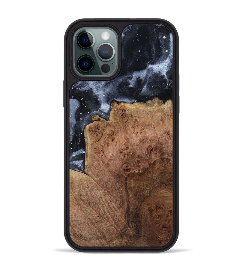 iPhone 12 Pro Max Wood Phone Case - Bethzy (Cosmos, 799505)